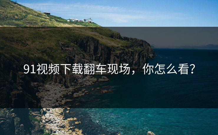 91视频下载翻车现场，你怎么看？